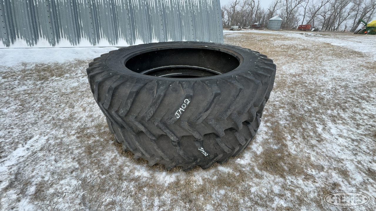 (2) Michelin 380/90R46 tires